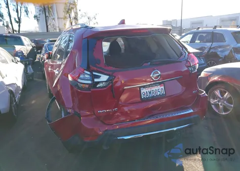 2017 Nissan Rogue Sv из США, поврежденный, VIN JN8AT2MT8HW406617